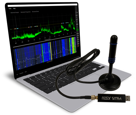 IntermodAnalyzer -- RF Spectrum Analyzer & Frequency Coordination Software for RTLSDR Receivers