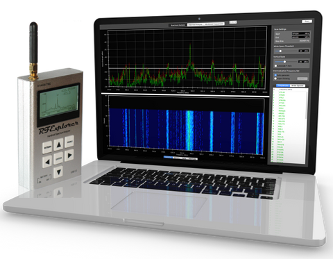 Clear Waves For MacOS -- RF Spectrum Analyzer And Frequency Coordination For RF Explorer