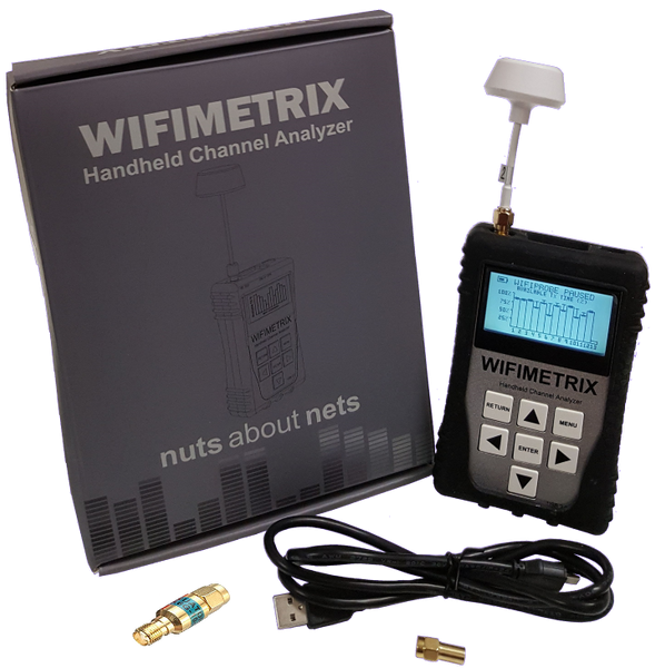 WifiMETRIX -- DFS Tester And Dual-band, Channel Analyzer – Nuts