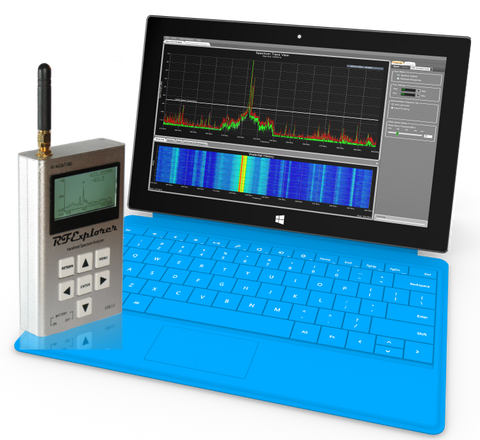 Clear Waves For Windows -- RF Spectrum Analyzer And Frequency Coordination Software For RF Explorer (Buy Now)