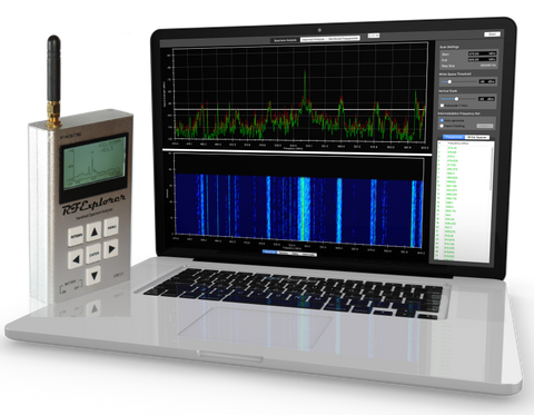 Clear Waves For MacOS -- RF Spectrum Analyzer And Frequency Coordination For RF Explorer -- Bundle #7 (WSUB1G)