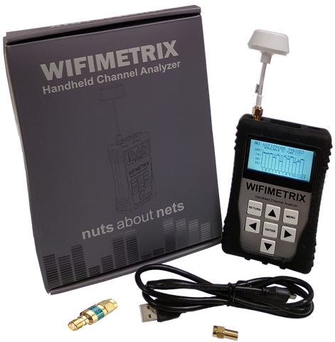 WifiMETRIX -- DFS Tester And Dual-band, Channel Analyzer